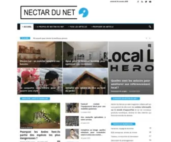 Nectardunet.com(Nectar Du Net : webmag dédié à l'actualité de demain) Screenshot