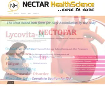 Nectarhealthscience.com(nectarhealthscience) Screenshot