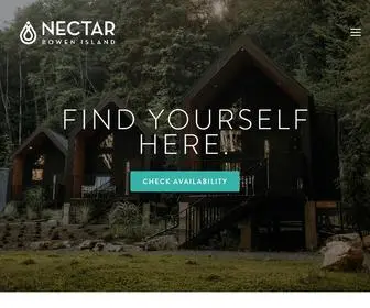 Nectaryoga.ca(Retreat with Nectar Yoga) Screenshot