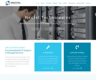 Necteltechnologies.com(Nectel Technologies) Screenshot