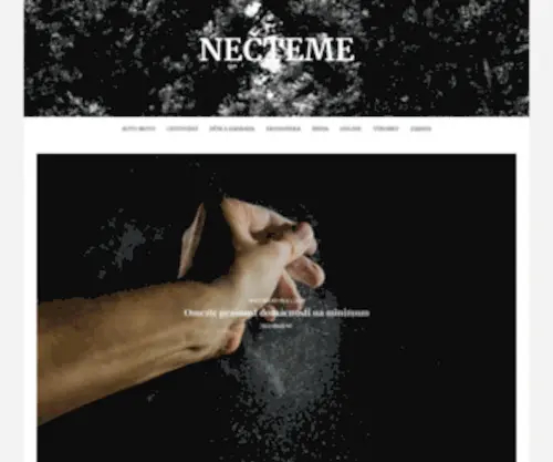 Necteme.cz(Nečteme) Screenshot