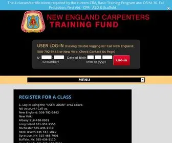 Nectf.org(North Atlantic States Carpenters Training Fund) Screenshot