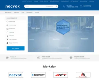 NecVox.com.tr(Technology Center) Screenshot
