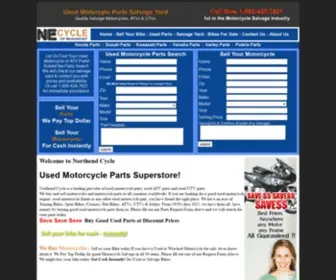 Necycle.com(Used Motorcycle Parts) Screenshot