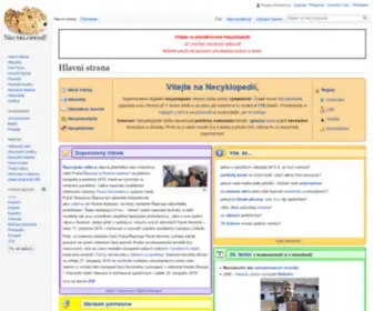 Necyklopedie.org(Necyklopedie) Screenshot