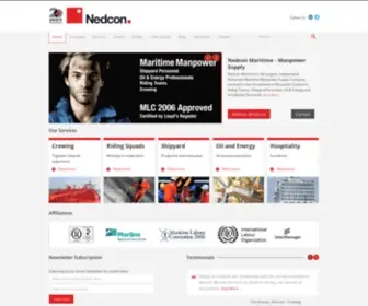 Nedcon.ro(Nedcon Maritime) Screenshot