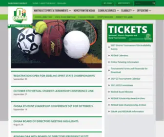 Nedab.org(Northeast District Athletic Board) Screenshot