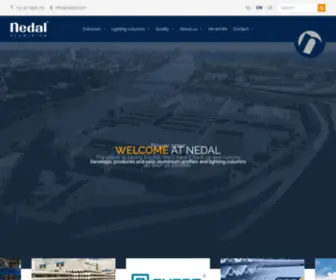 Nedal.com(Nedal Aluminium) Screenshot