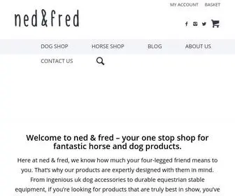 Nedandfred.co.uk(Ned & Fred) Screenshot