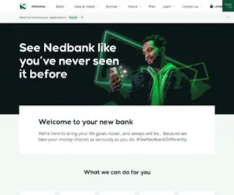 Nedbank.co.za(Personal) Screenshot