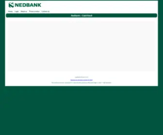 Nedbankcashvault.co.za(Nedbank) Screenshot