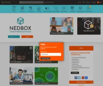 Nedbox.be(Oefen je Nederlands online) Screenshot