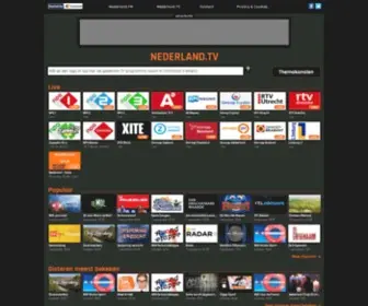 Nederland.tv(TV kijken via internet =) Screenshot