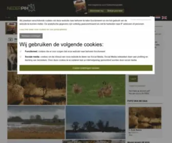 Nederpix.nl(Natuurfoto's online en natuurfotografie site) Screenshot