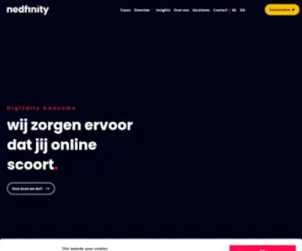 Nedfinity.com(Nedfinity Digital Agency) Screenshot