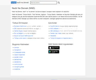 Nedirnedemek.org(Nedir) Screenshot