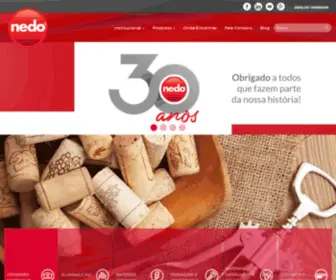 Nedo.com.br(Soluções Inovadoras em Encartelados) Screenshot