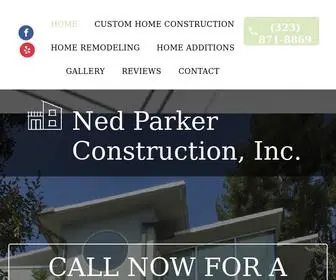 Nedparkerconstruction.com(Ned Parker Construction Inc) Screenshot