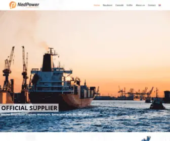 Nedpower.nl(Baudouin Marine Engines) Screenshot