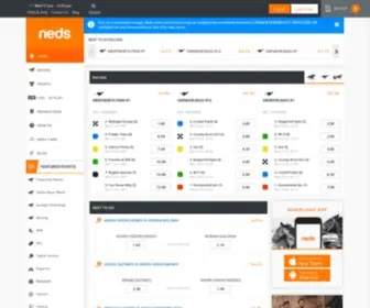 Neds.com.au Screenshot