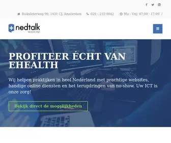 Nedtalk.com(Profiteer écht van eHealth) Screenshot