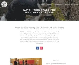 Nedtc.org(New England Dog Training Club) Screenshot