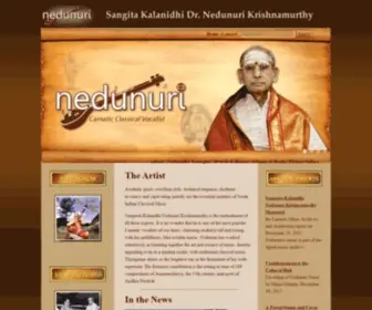 Nedunuri.com(Nedunuri Krishnamurthy) Screenshot