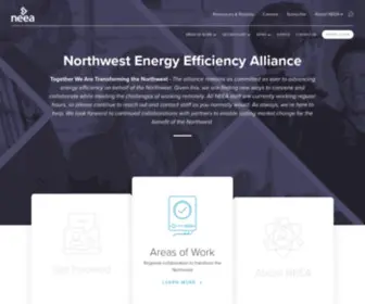 Neea.org(Northwest Energy Efficiency Alliance (NEEA)) Screenshot
