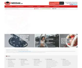 Needak.ca(Needak Canada Rebounders) Screenshot