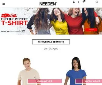 Needen.ca(Wholesale Clothing at Low Prices) Screenshot