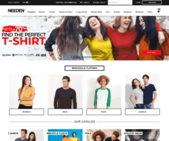 Needen.com(Wholesale clothing online at low prices) Screenshot