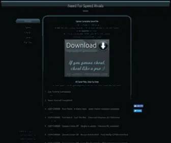 Needforspeedsavegames.com(WebSite Stats & Information) Screenshot