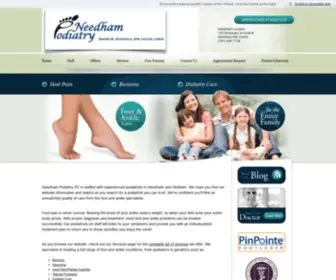 Needhamfootdoctors.com(Needham Podiatrist) Screenshot