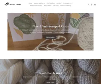 Needleandpurl.com(Needle) Screenshot