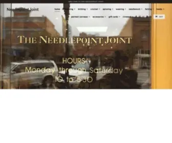 Needlepointjoint.com(We are family business) Screenshot