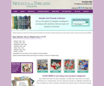 Needlesandthreadsofruxton.com(Compare products) Screenshot