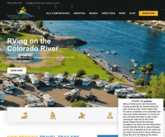 Needlesmarinaresort.com(Needles Marina Resort) Screenshot