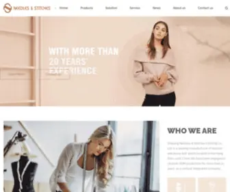Needlesstitches.com(Zhejiang needles & stitches clothing co) Screenshot