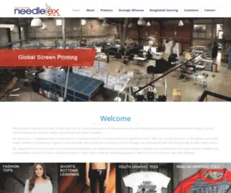 Needletex.com(Home) Screenshot