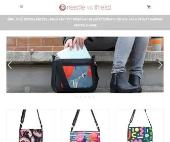 Needlevsthread.com(Needle vs Thread) Screenshot