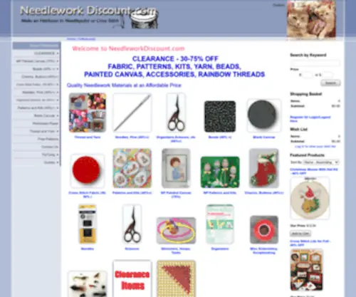 Needleworkdiscount.com(NeedleworkDiscount) Screenshot