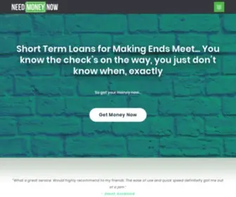 Needmoneynow.co.nz(Get a Cash Loan of up to $1000) Screenshot