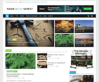 Needrealnews.com(Need Real News) Screenshot