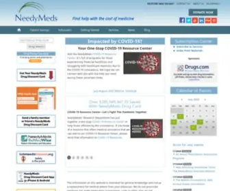 Needymeds.com(NeedyMeds) Screenshot