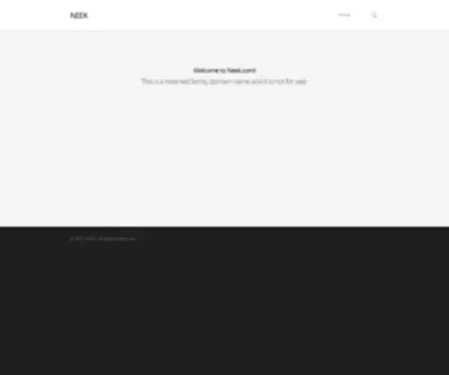 Neek.com(NEEK) Screenshot