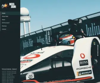 Neel-Jani.com(Neel Jani official page) Screenshot