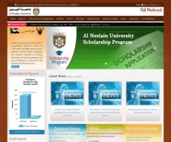 Neelain.edu.sd(Neelain University) Screenshot