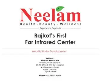 Neelamhealthcare.com(Neelam Healthcare) Screenshot