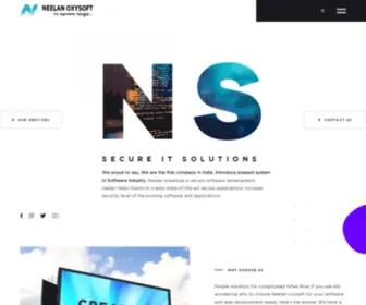 Neelanoxysoft.in(Neelan Oxysoft) Screenshot