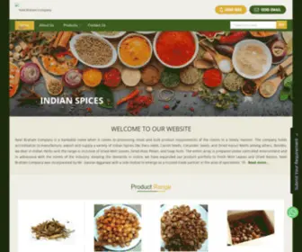 Neelbraham.co.in(Seedless Soap Nuts Manufacturer exporter Supplier in Delhi) Screenshot